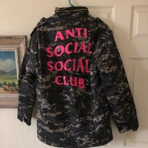 Anti Social Social Club urban jacket